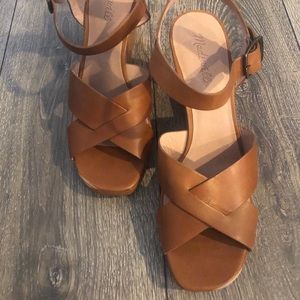 Madewell Drea Wedge Sandals